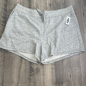 Old Navy Heather Gray Women's Athletic Shorts